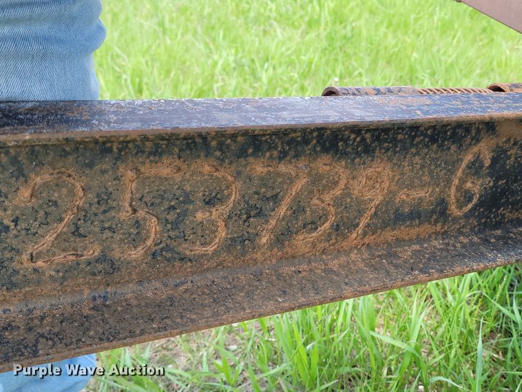 image for item IQ9261 2016 H&H Trailers  tilt deck equipment trailer