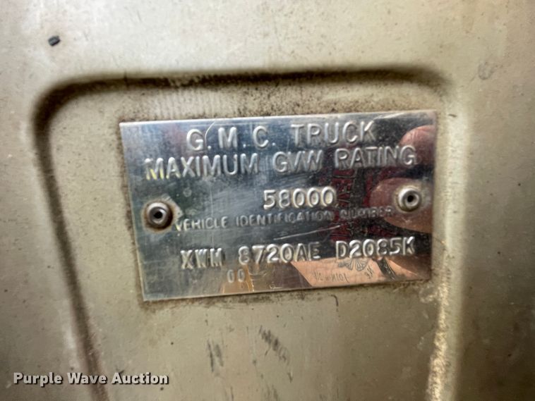 image for item IR9944 1968 GMC 8500  water truck