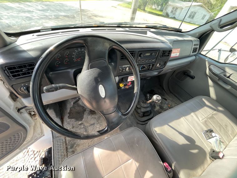 image for item IR9946 2004 Ford F750  digger derrick truck