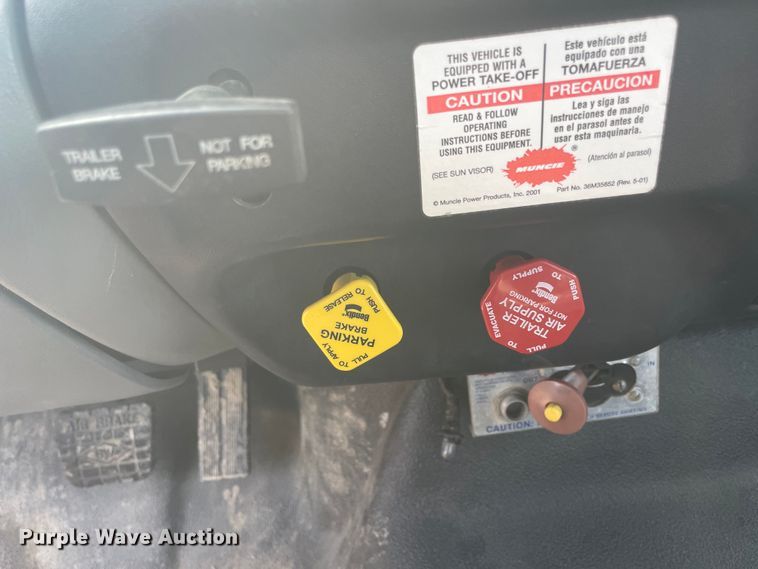 image for item IR9946 2004 Ford F750  digger derrick truck