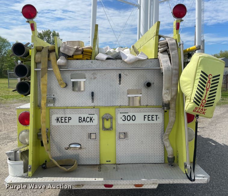 image for item IR9949 1982 GMC Sierra  pumper fire truck