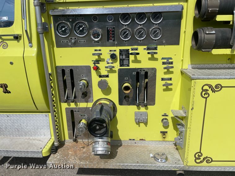 image for item IR9949 1982 GMC Sierra  pumper fire truck