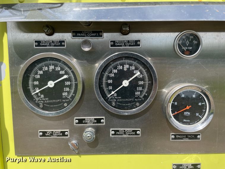 image for item IR9949 1982 GMC Sierra  pumper fire truck