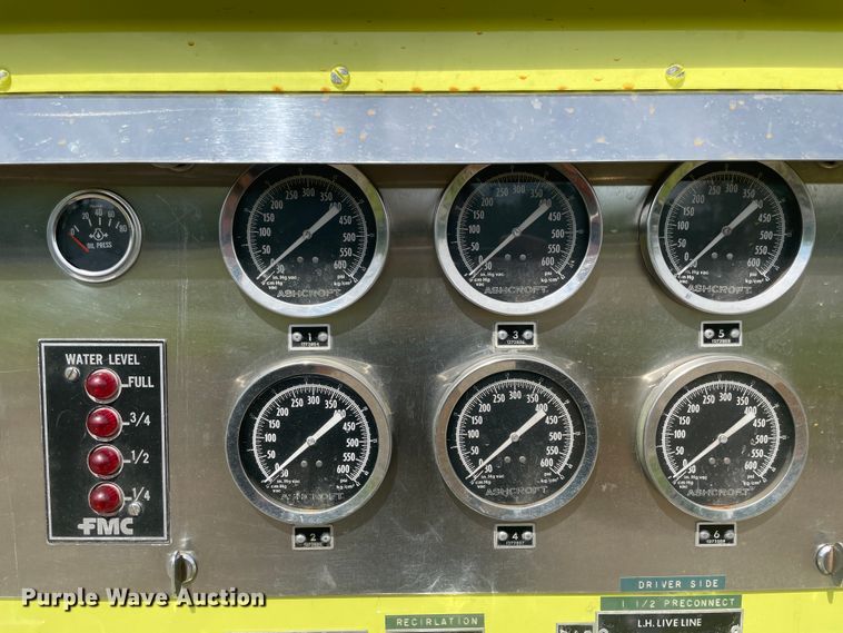 image for item IR9949 1982 GMC Sierra  pumper fire truck