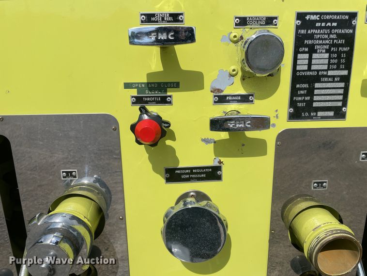 image for item IR9949 1982 GMC Sierra  pumper fire truck