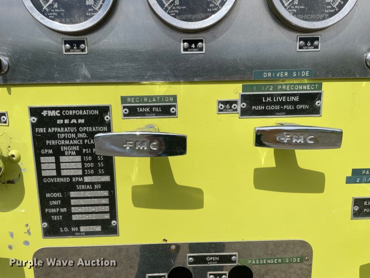 image for item IR9949 1982 GMC Sierra  pumper fire truck