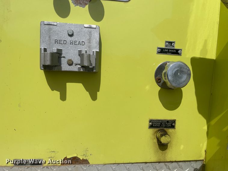 image for item IR9949 1982 GMC Sierra  pumper fire truck