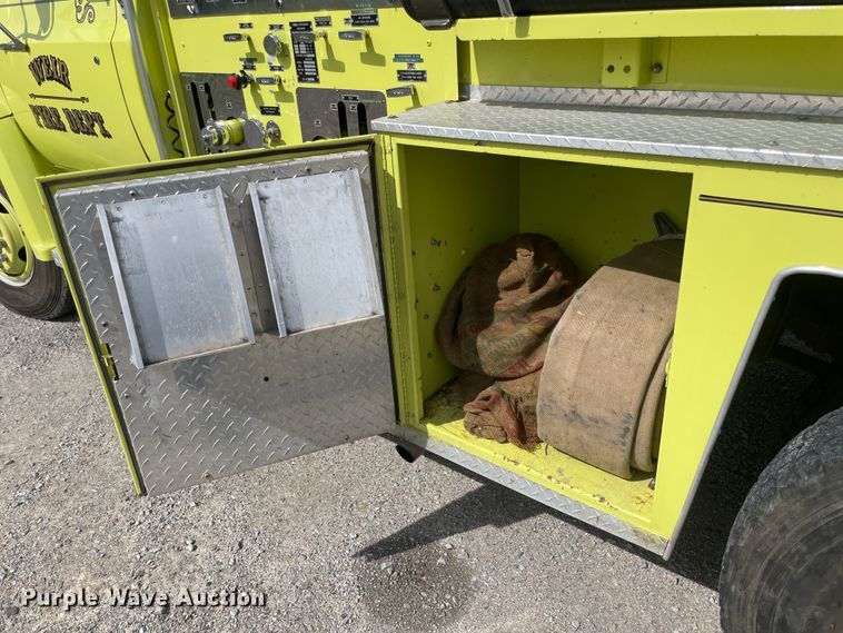 image for item IR9949 1982 GMC Sierra  pumper fire truck