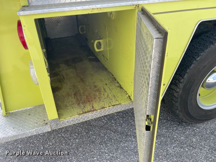 image for item IR9949 1982 GMC Sierra  pumper fire truck