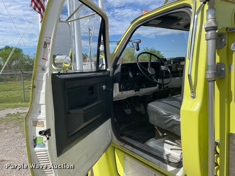 image for item IR9949 1982 GMC Sierra  pumper fire truck