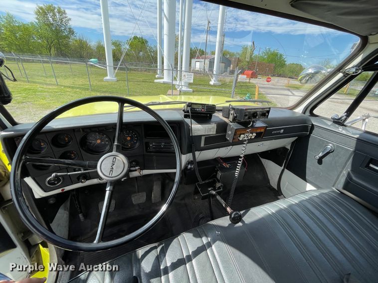 image for item IR9949 1982 GMC Sierra  pumper fire truck