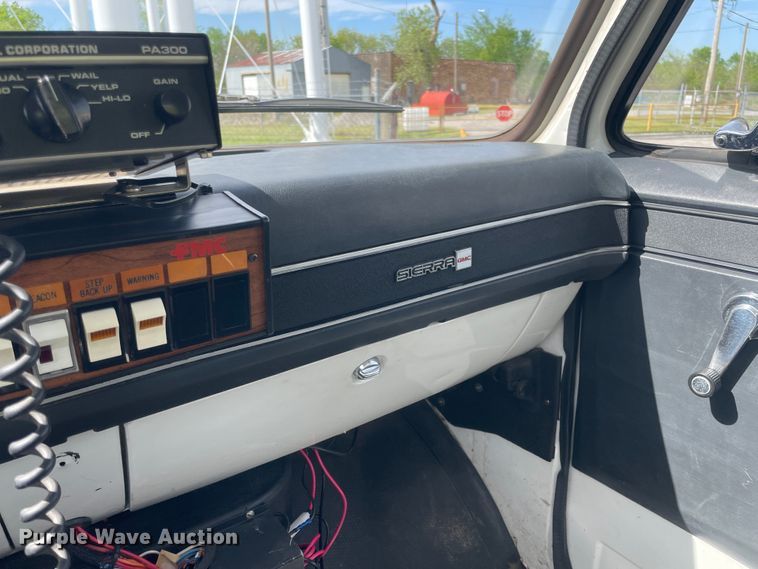 image for item IR9949 1982 GMC Sierra  pumper fire truck