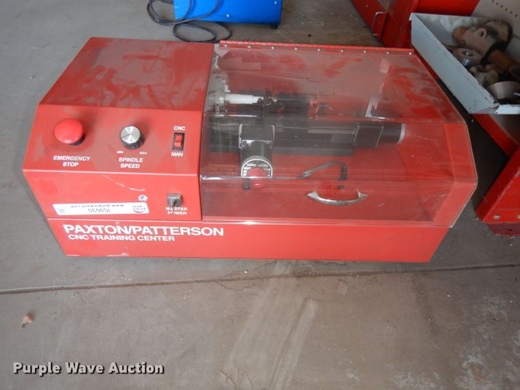Paxton Patterson HP Lathe CNC training center in Junction City, KS ...