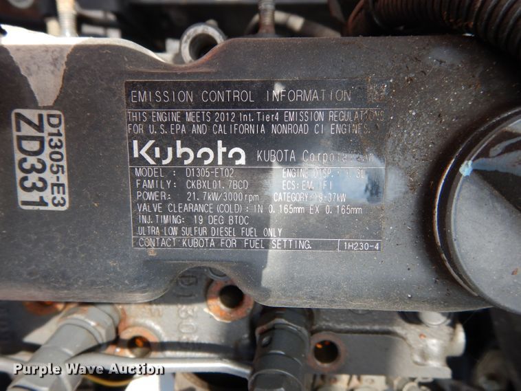 image for item IS9736 Kubota 2D331  ZTR lawn mower