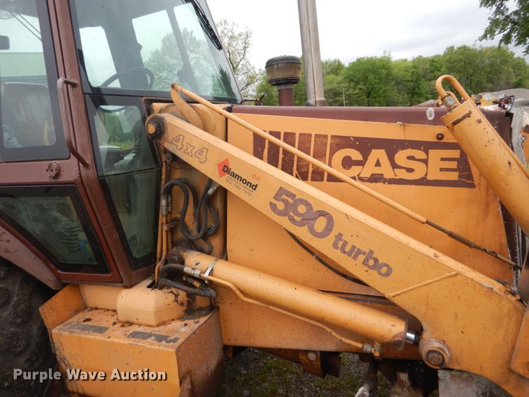 image for item IT9023 1994 Case 590  backhoe