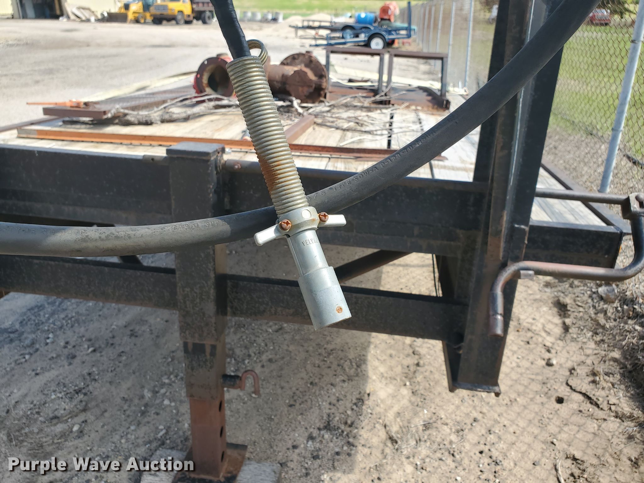 1990 Doolittle equipment trailer in Great Bend, KS Item DI4826 sold