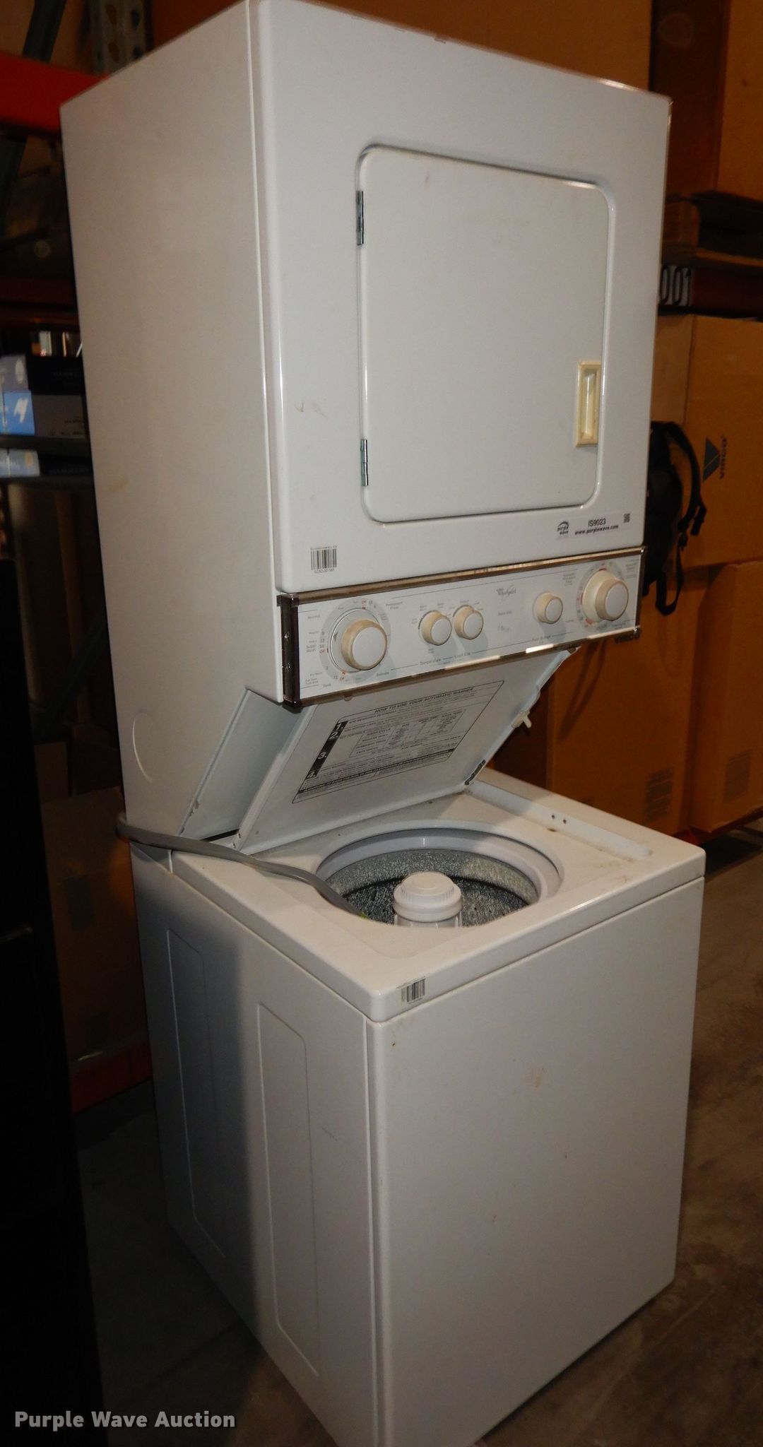 Whirlpool washer/dryer set in Junction City, KS Item IS9023 sold