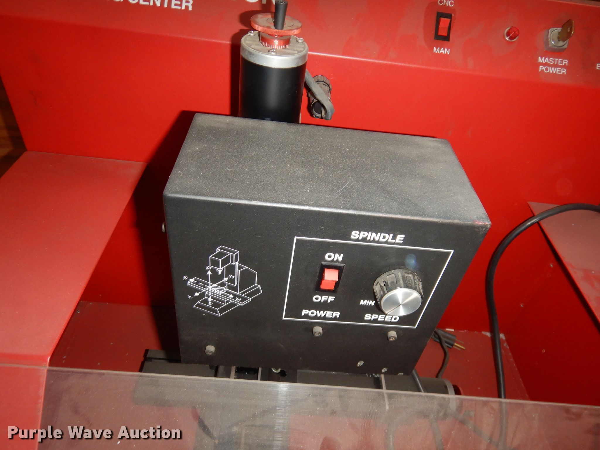 Paxton Patterson HP Mill CNC training center in Junction City, KS