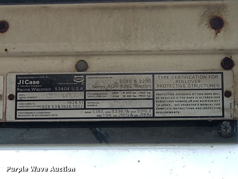 image for item DI4794 1981 Case 2290  tractor