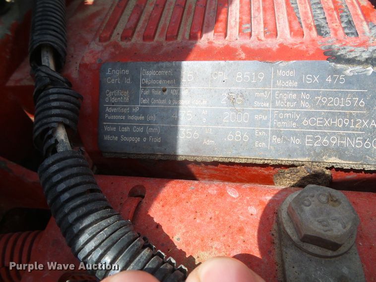 image for item DI5592 2007 Kenworth T800  silage truck