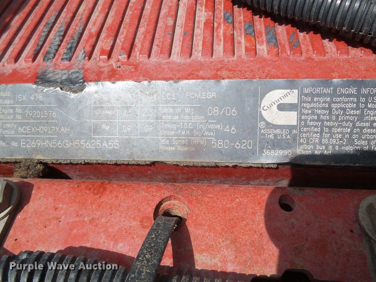 image for item DI5592 2007 Kenworth T800  silage truck