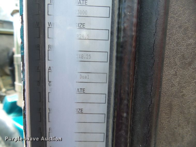 image for item DI5592 2007 Kenworth T800  silage truck