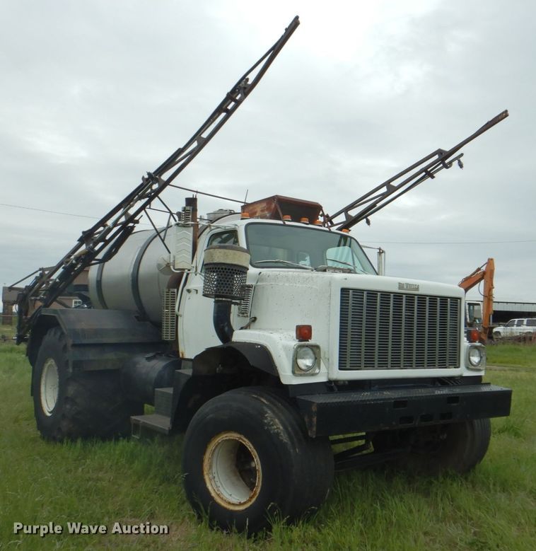 image for item DK5653 1981 GMC Big Wheel  applicator truck