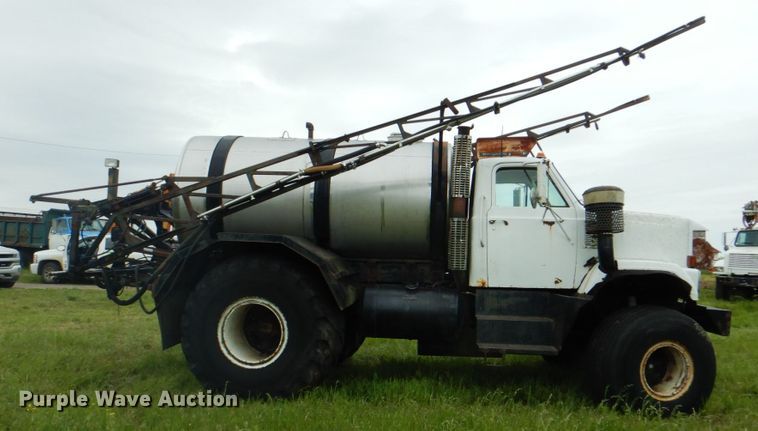 image for item DK5653 1981 GMC Big Wheel  applicator truck