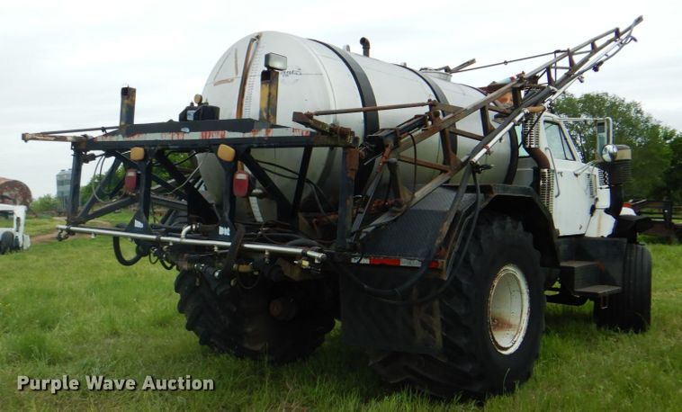 image for item DK5653 1981 GMC Big Wheel  applicator truck