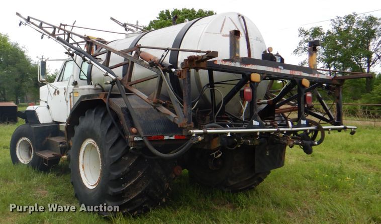 image for item DK5653 1981 GMC Big Wheel  applicator truck