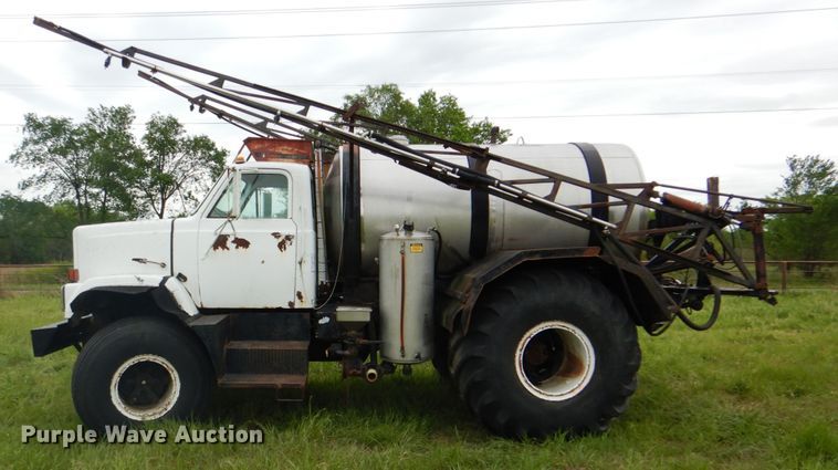 image for item DK5653 1981 GMC Big Wheel  applicator truck