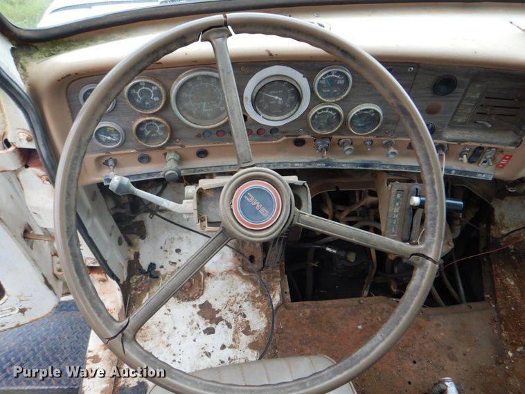 image for item DK5653 1981 GMC Big Wheel  applicator truck