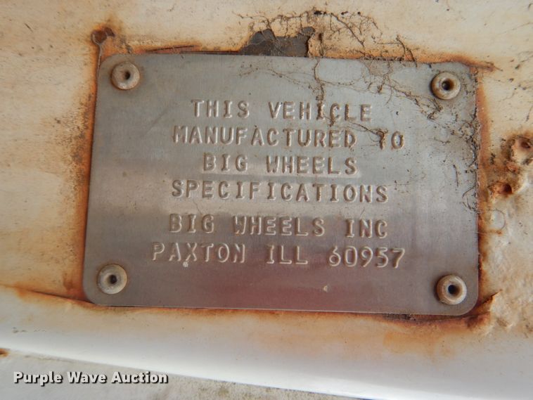 image for item DK5653 1981 GMC Big Wheel  applicator truck