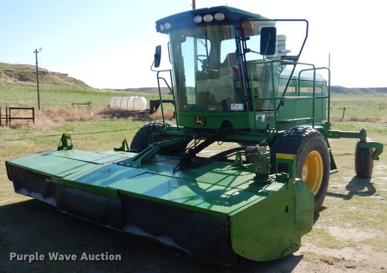 image for item DL0275 2007 John Deere 4995  windrower