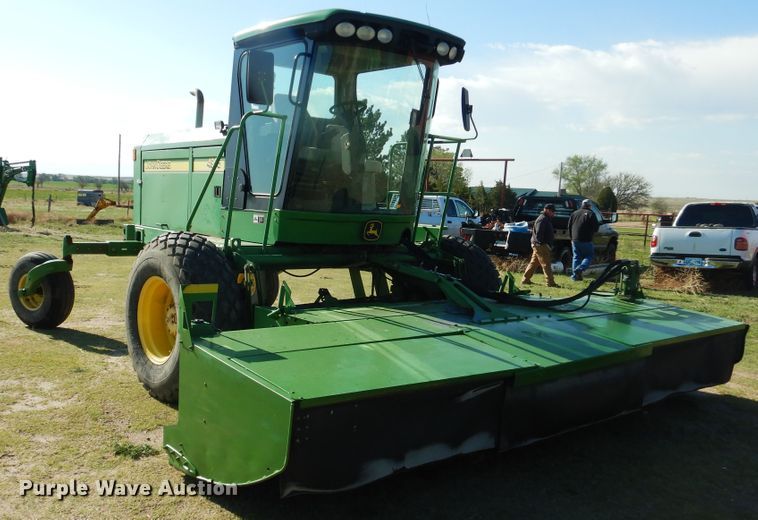 image for item DL0275 2007 John Deere 4995  windrower