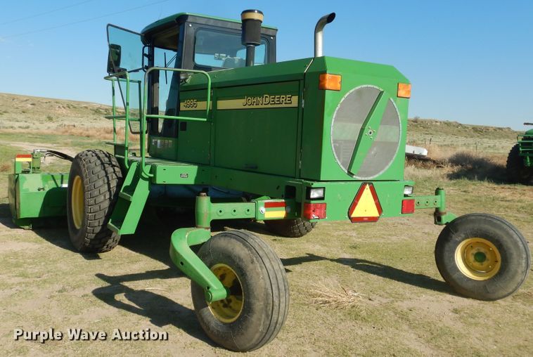 image for item DL0275 2007 John Deere 4995  windrower