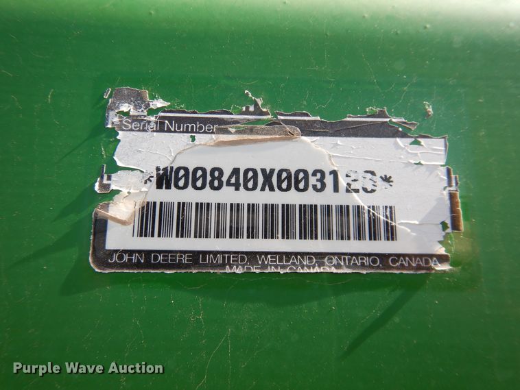 image for item DL0276 John Deere 840  loader