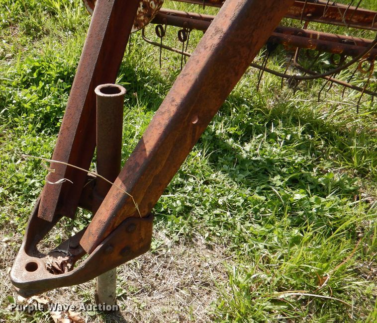 image for item DL8032 John Deere CCA  chisel and International hay rake
