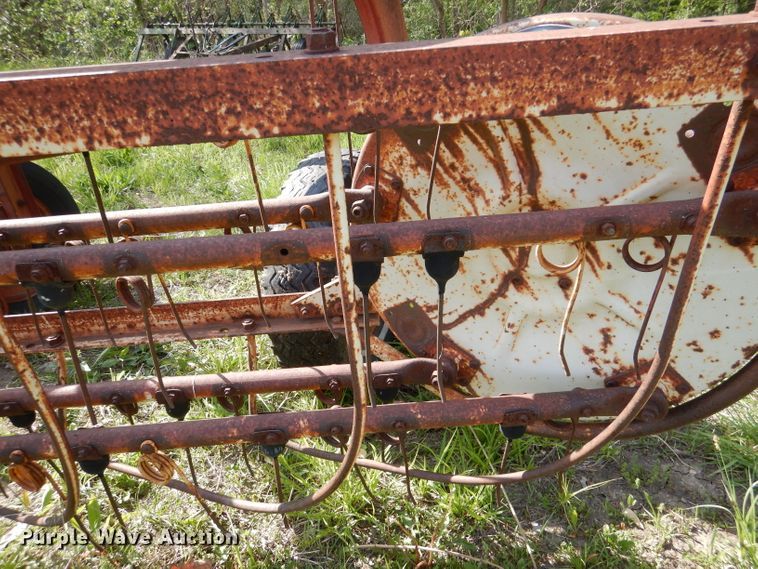 image for item DL8032 John Deere CCA  chisel and International hay rake