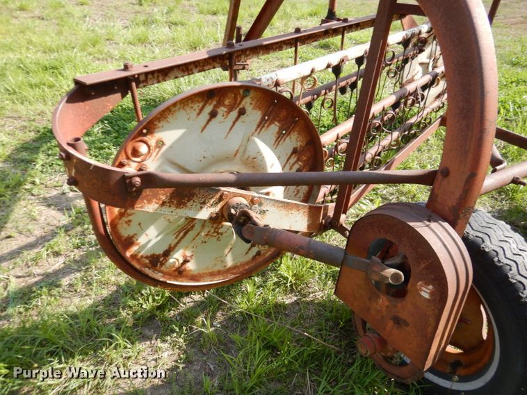 image for item DL8032 John Deere CCA  chisel and International hay rake