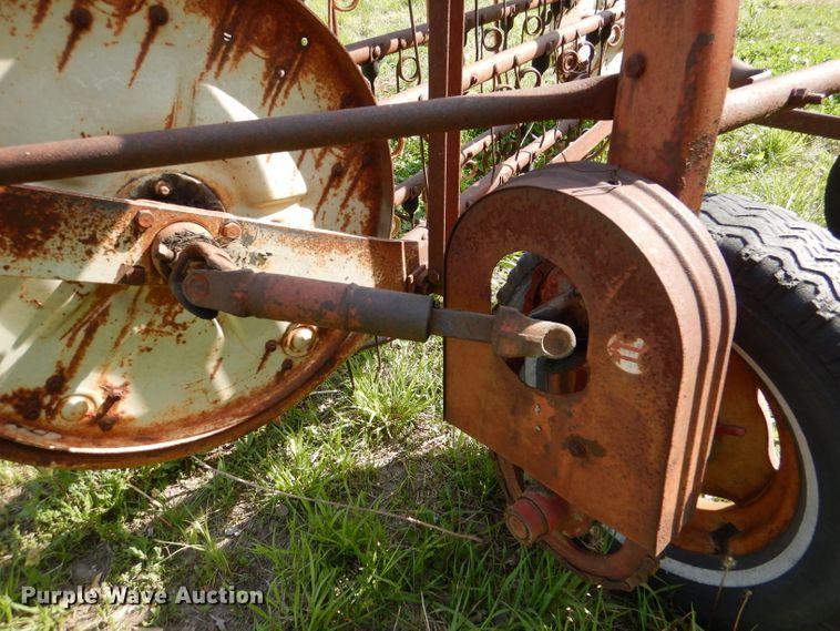 image for item DL8032 John Deere CCA  chisel and International hay rake