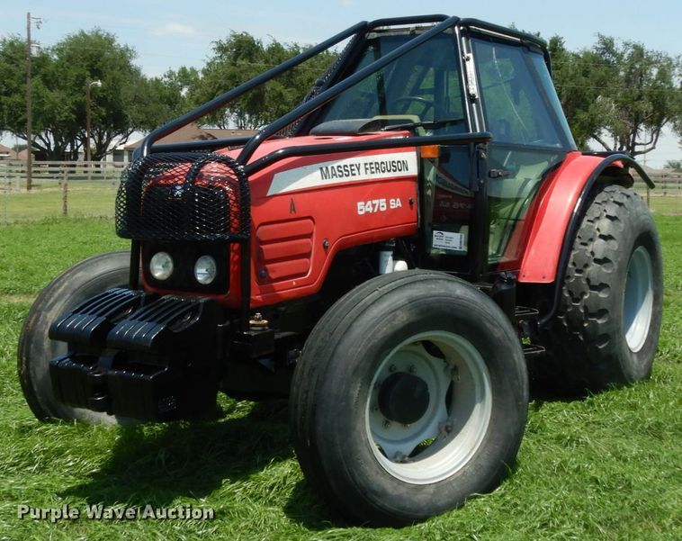 image for item DM2948 2007 Massey Ferguson 5475SA  MFWD tractor