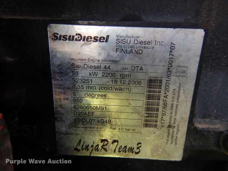 image for item DM2948 2007 Massey Ferguson 5475SA  MFWD tractor