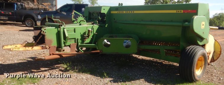 image for item ET9172 John Deere 346  small square baler