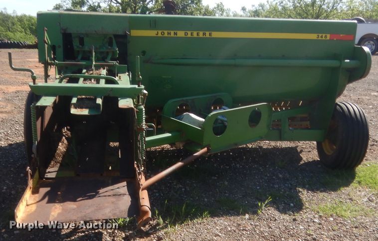 image for item ET9172 John Deere 346  small square baler