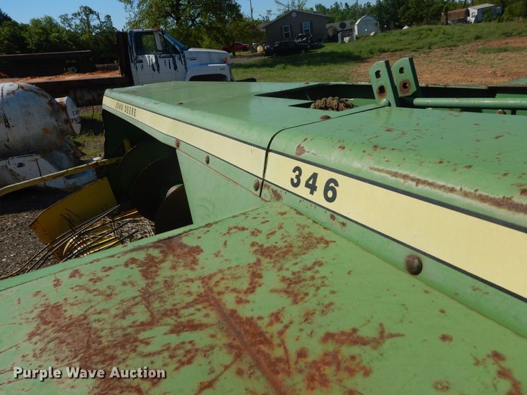 image for item ET9172 John Deere 346  small square baler