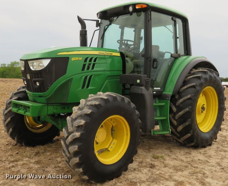 image for item FP9277 2014 John Deere 6125M  MFWD tractor