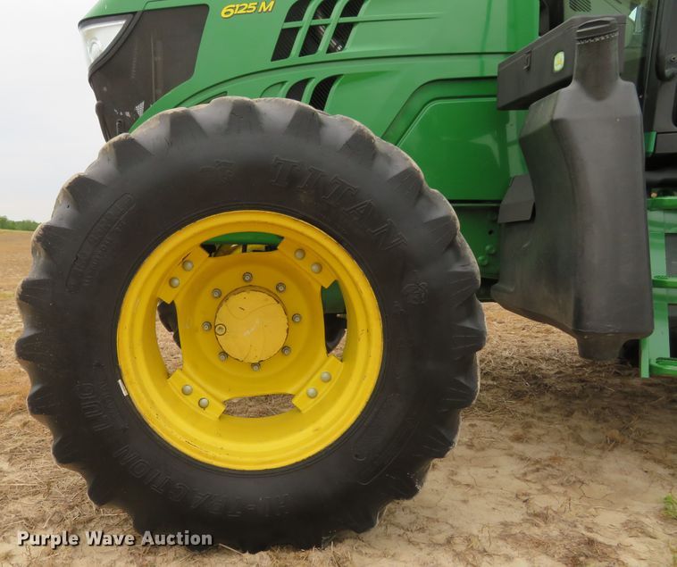 image for item FP9277 2014 John Deere 6125M  MFWD tractor