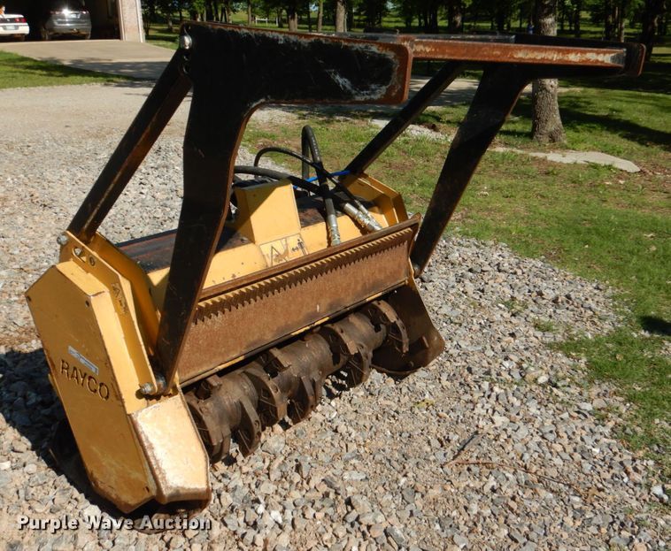 image for item HC9300 Rayco 1250  60"W skid steer forestry mulcher