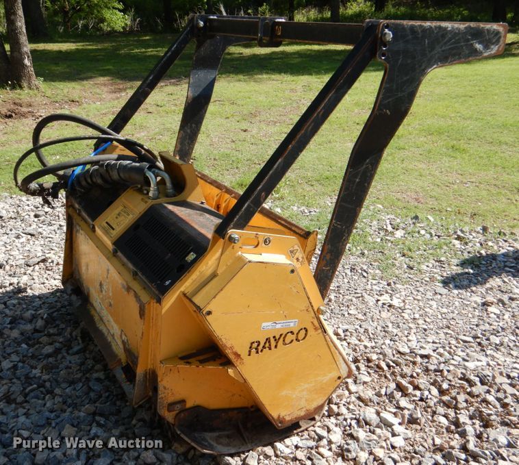 image for item HC9300 Rayco 1250  60"W skid steer forestry mulcher
